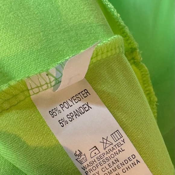 Neon Green Women's top - Picture 5 of 9